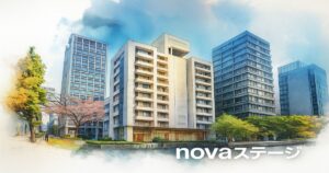 都市のビル街を描いた共通イメージ画像｜倒産・食中毒・気ままログジャンル用